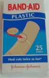 Plaster Band Aid pack of 25